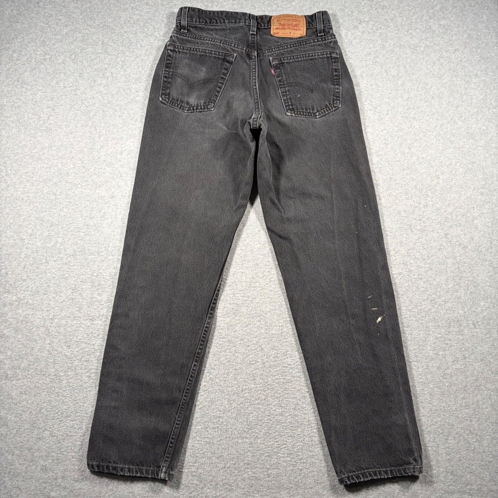 Levi's 550 Relaxed Fit Jeans Men 30x32 (Fit 28x30) Black Vintage 90s Made in USA